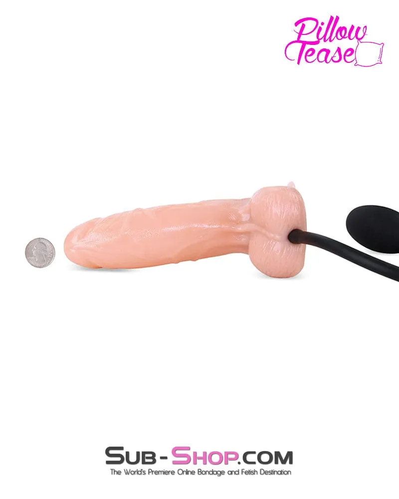 0645M      Inflatable 7.5 Realistic Pump Up Suction Cup Dildo - MEGA Deal