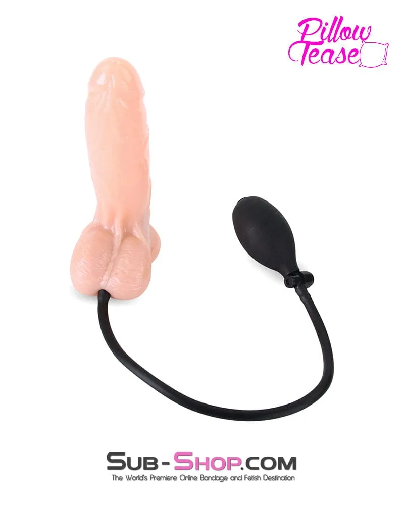 0645M      Inflatable 7.5 Realistic Pump Up Suction Cup Dildo - MEGA Deal