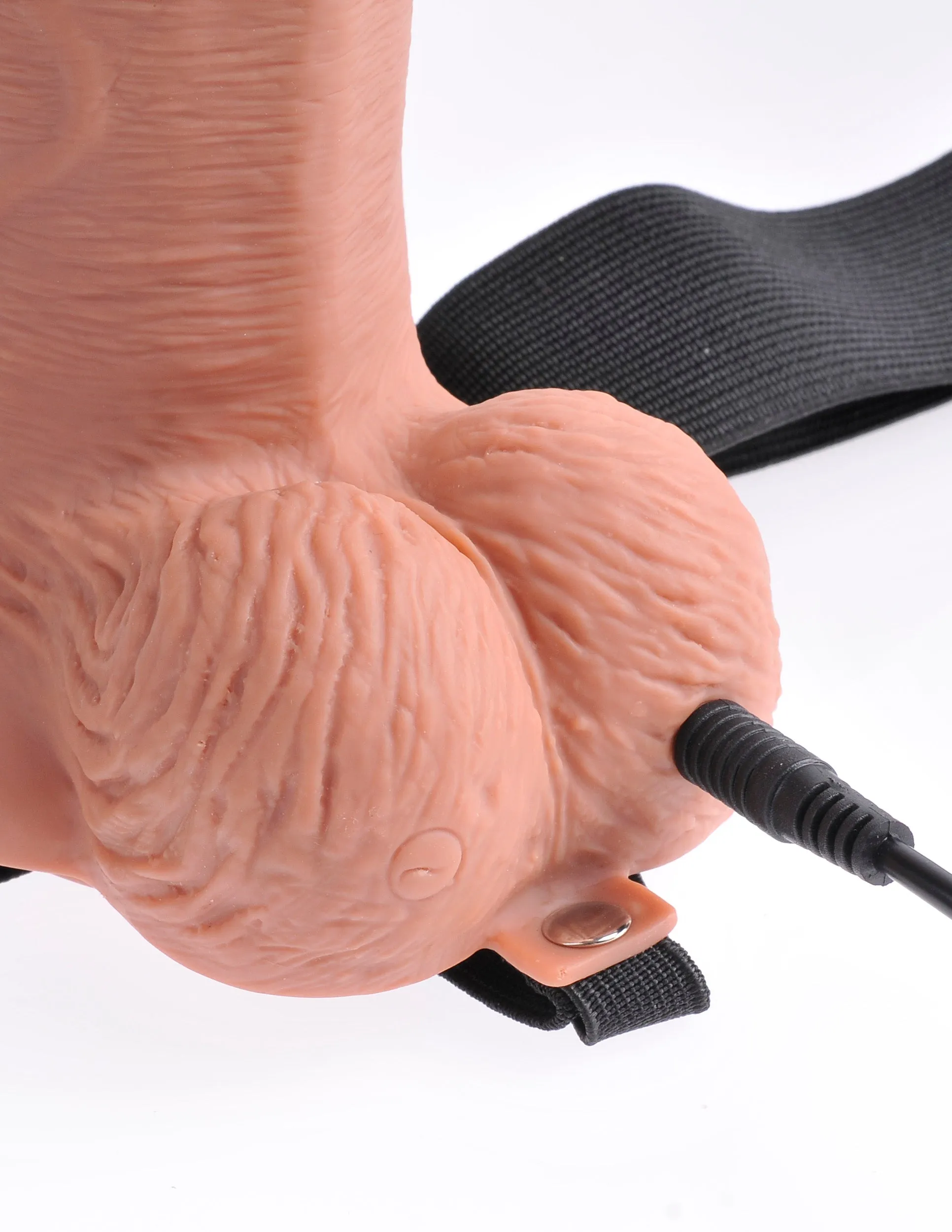 10 Hollow Strap-On with Remote