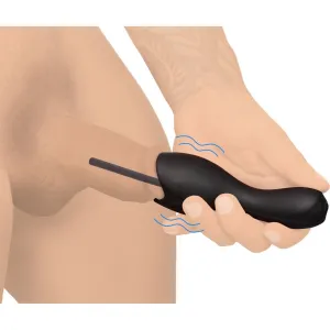 10x Vibrating Penis Head Teaser With Urethral Sounds