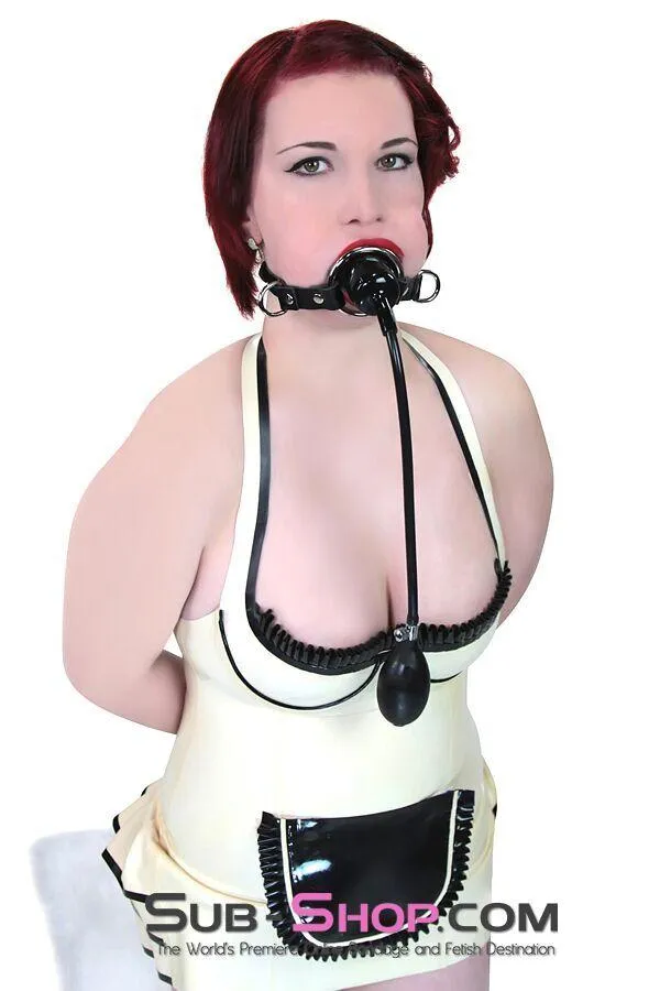1494A      Butterfly or Penis Bulb Gag Strap