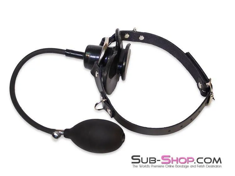 1494A      Butterfly or Penis Bulb Gag Strap