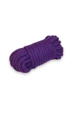 1702ZG-SIS      Japanese Silk Braided Soft Sissy Bondage Rope. Passion Purple