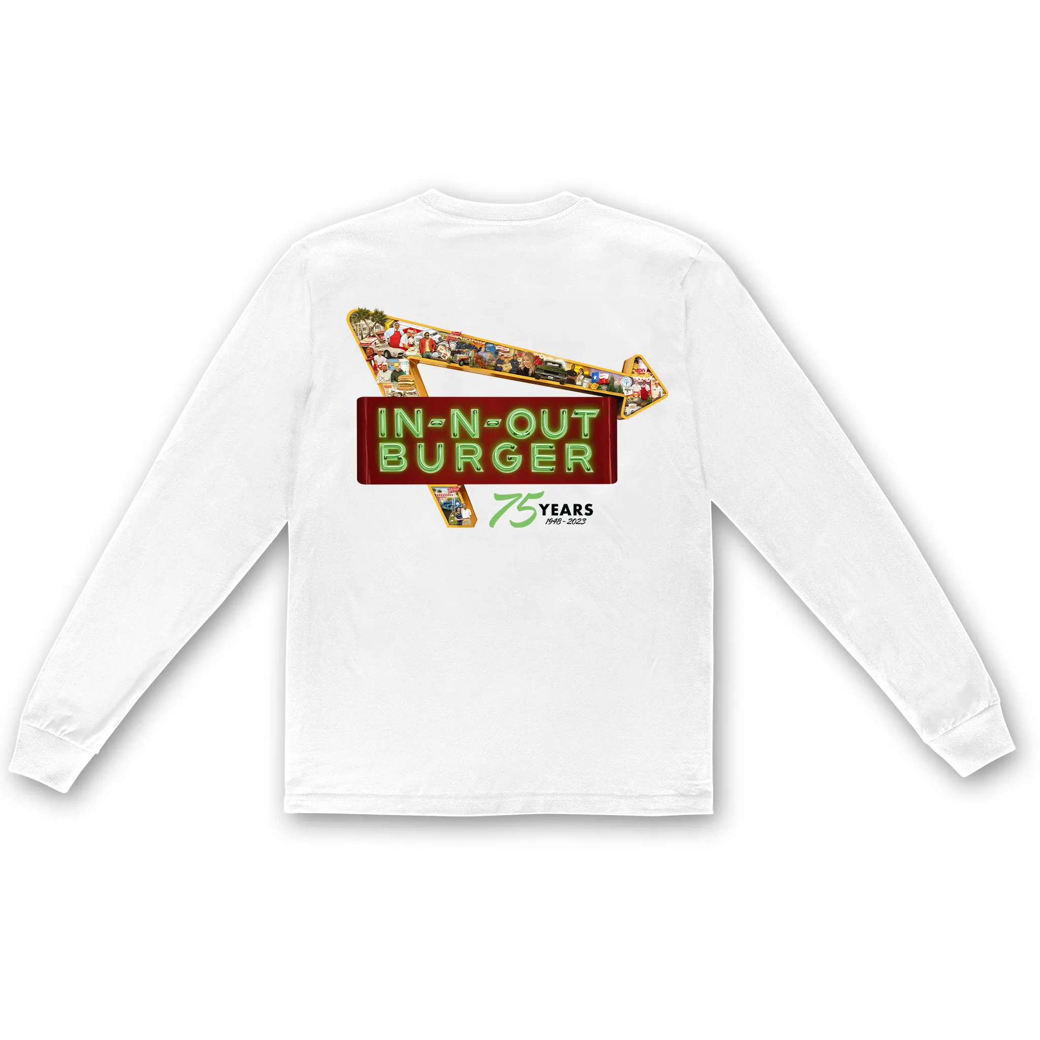 2024 75th Anniversary White Long Sleeve