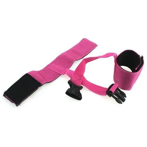 2315M-SIS      Wrists. Ankles and Breather Dungeon Mistress Gag Beginners Velcro Love Sissy Slave Bondage Kit