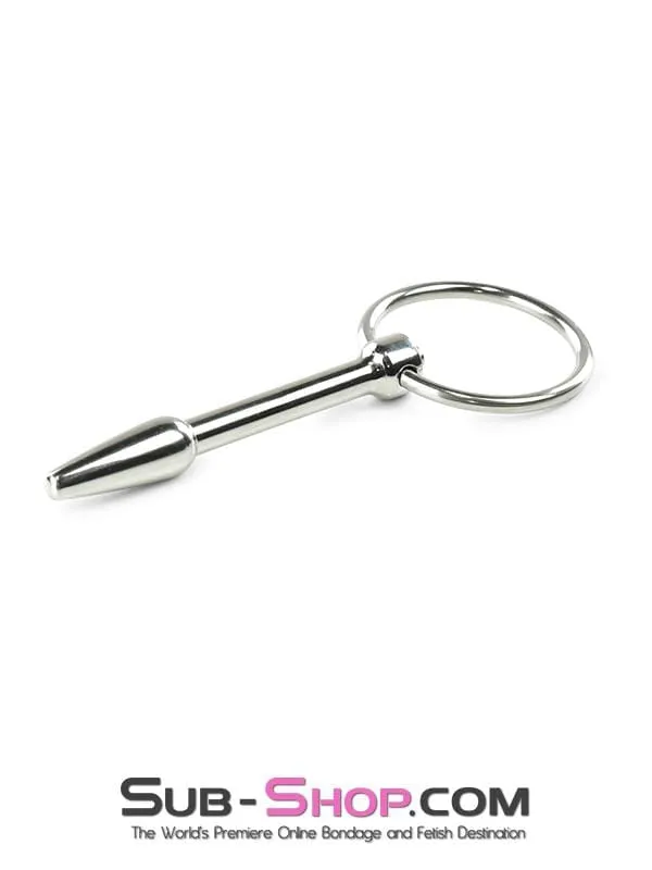 2323M      Flared Tip Electro-Stim Penis Plug - LAST CHANCE - Final Closeout!