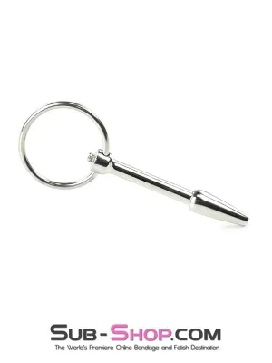 2323M      Flared Tip Electro-Stim Penis Plug - LAST CHANCE - Final Closeout!