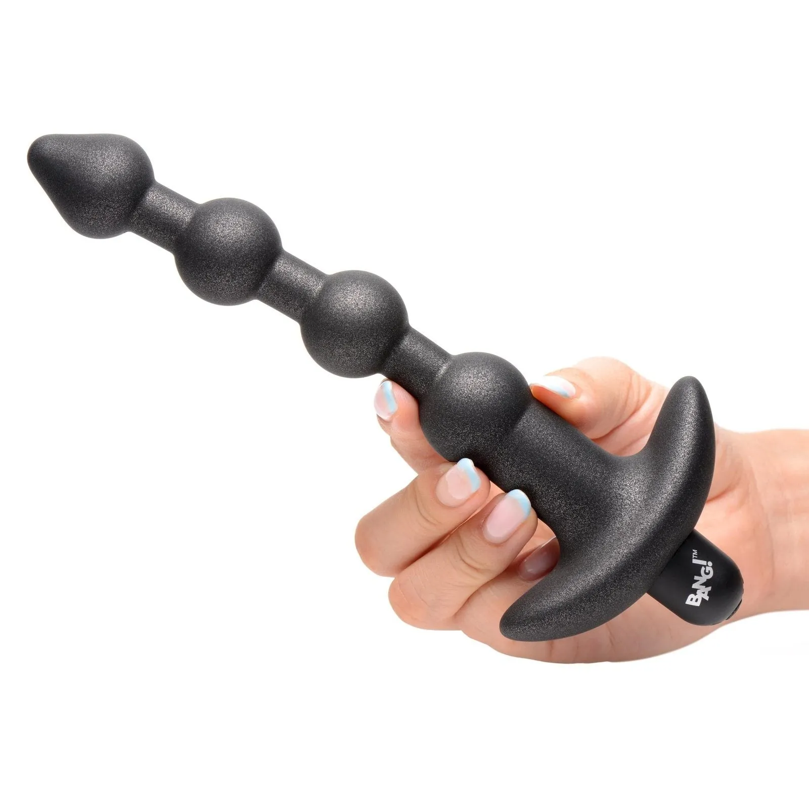 25x Vibrating Silicone Anal Beads With Remote Control