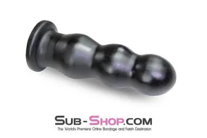 2718M-SIS      Sissy Curvy Extra Large 10 Ripple Anal Plug