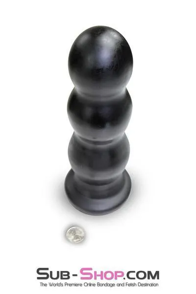 2718M-SIS      Sissy Curvy Extra Large 10 Ripple Anal Plug