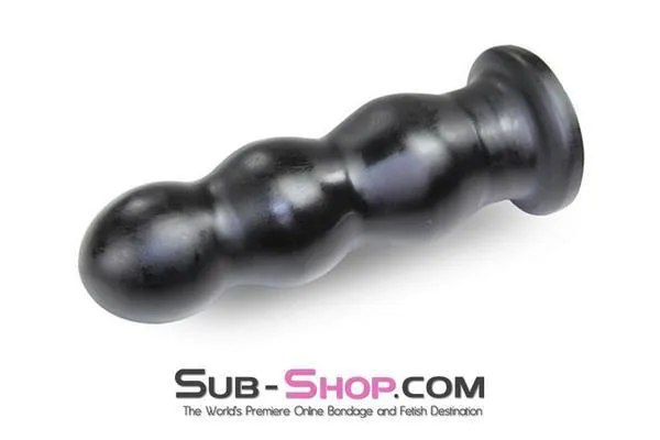 2718M-SIS      Sissy Curvy Extra Large 10 Ripple Anal Plug