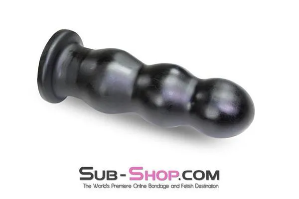 2718M-SIS      Sissy Curvy Extra Large 10 Ripple Anal Plug