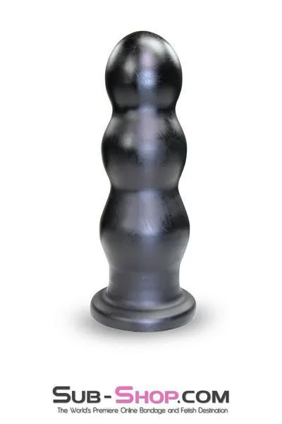 2718M-SIS      Sissy Curvy Extra Large 10 Ripple Anal Plug