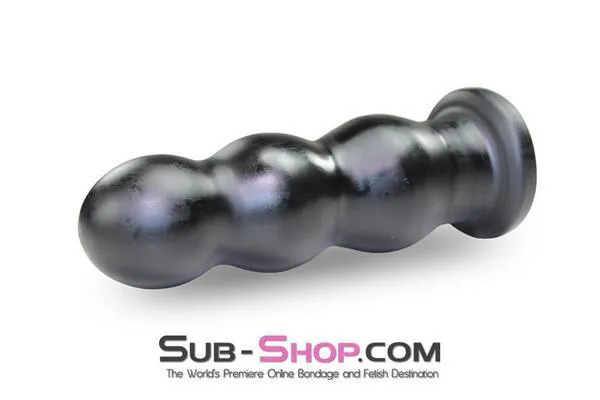 2718M-SIS      Sissy Curvy Extra Large 10 Ripple Anal Plug
