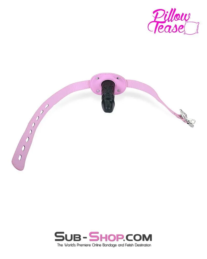 5731RS-SIS      Sissy Boi Princess Pink Kinky Mistress Deep Throat Trainer Locking 4 Penis Gag