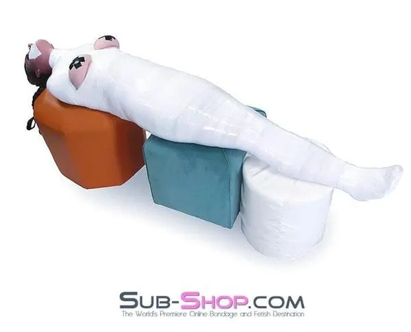 5740A-SIS      1.000 ft. Erotic Sissy Bondage Fantasy Wrap. White