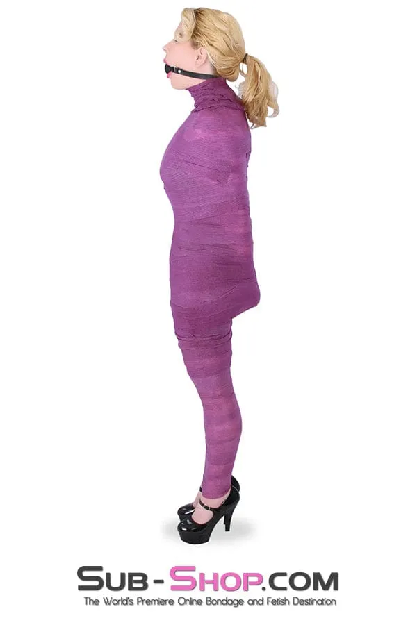 5750A-SIS      Sissy Slave Wrap-Sure Self Adhesive Bondage Wrap. Purple