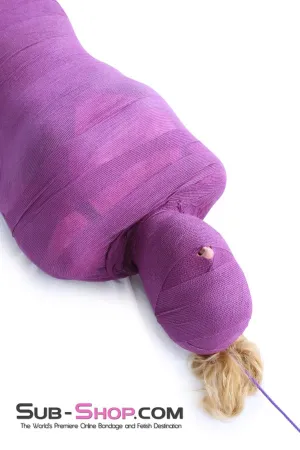 5750A-SIS      Sissy Slave Wrap-Sure Self Adhesive Bondage Wrap. Purple