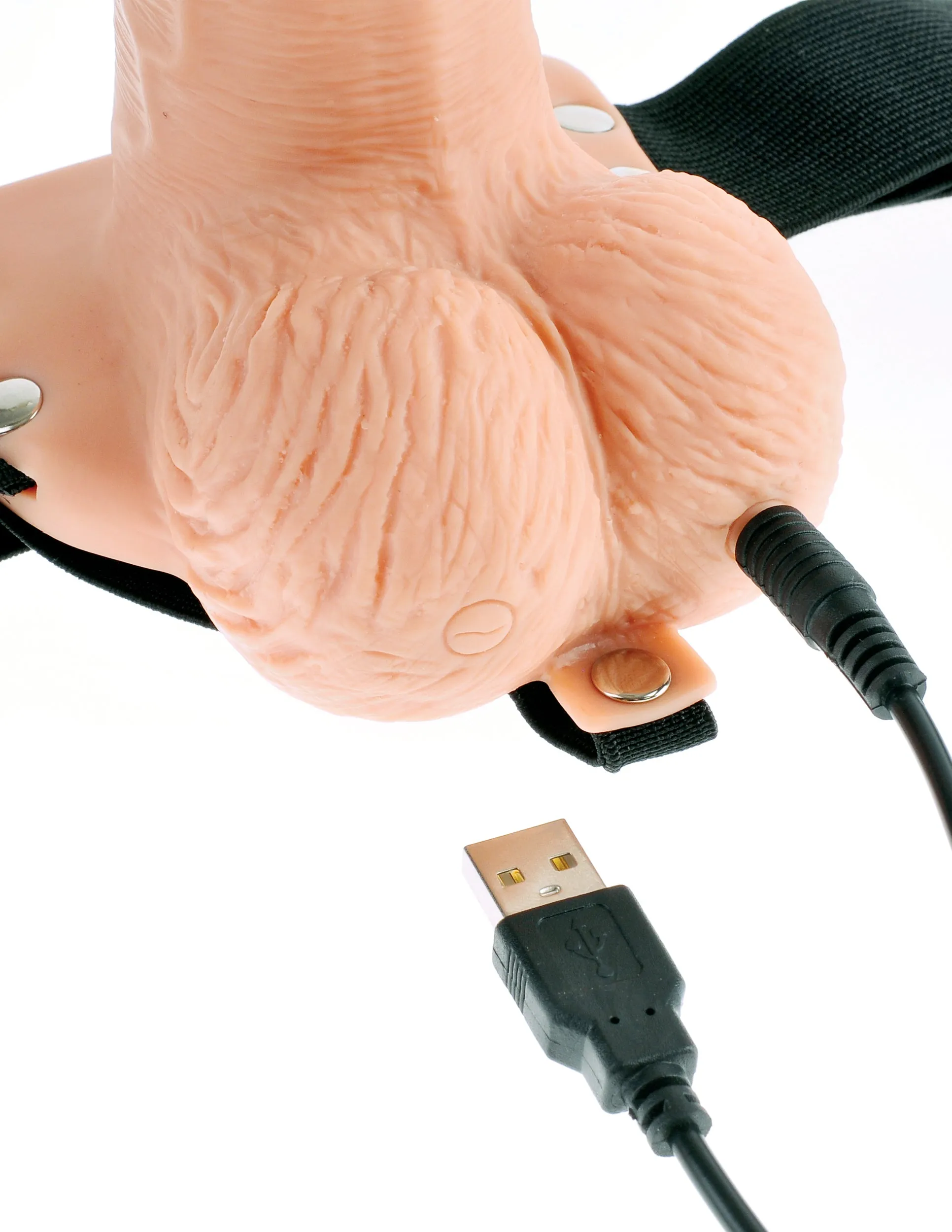 6 Hollow Strap-On with Remote
