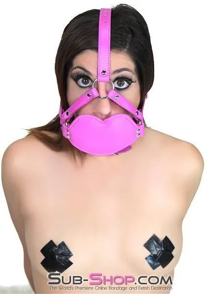 6746RS-SIS      Blow Job Sissy Boi Trainer Hot Pink Thick BDSM Mistress Penis Gag Trainer