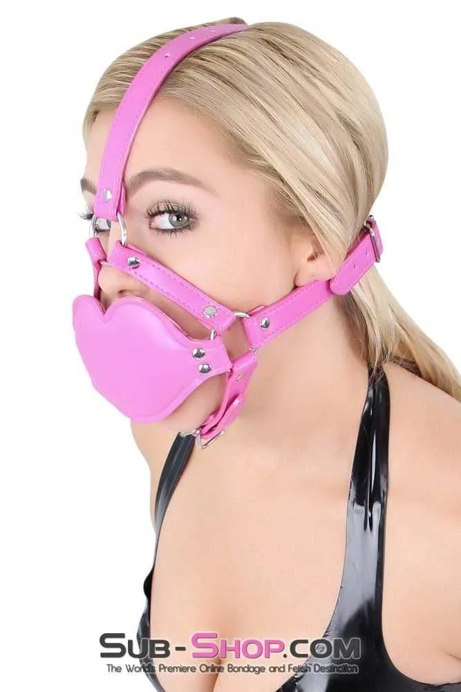6746RS-SIS      Blow Job Sissy Boi Trainer Hot Pink Thick BDSM Mistress Penis Gag Trainer