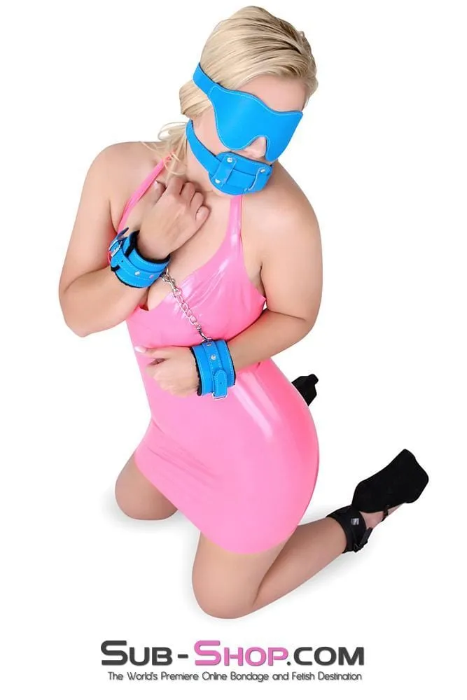7050MQ-SIS      Tantric Blue Femdom Blowjob Sissy Bondage Trainer 2 Penis Gag