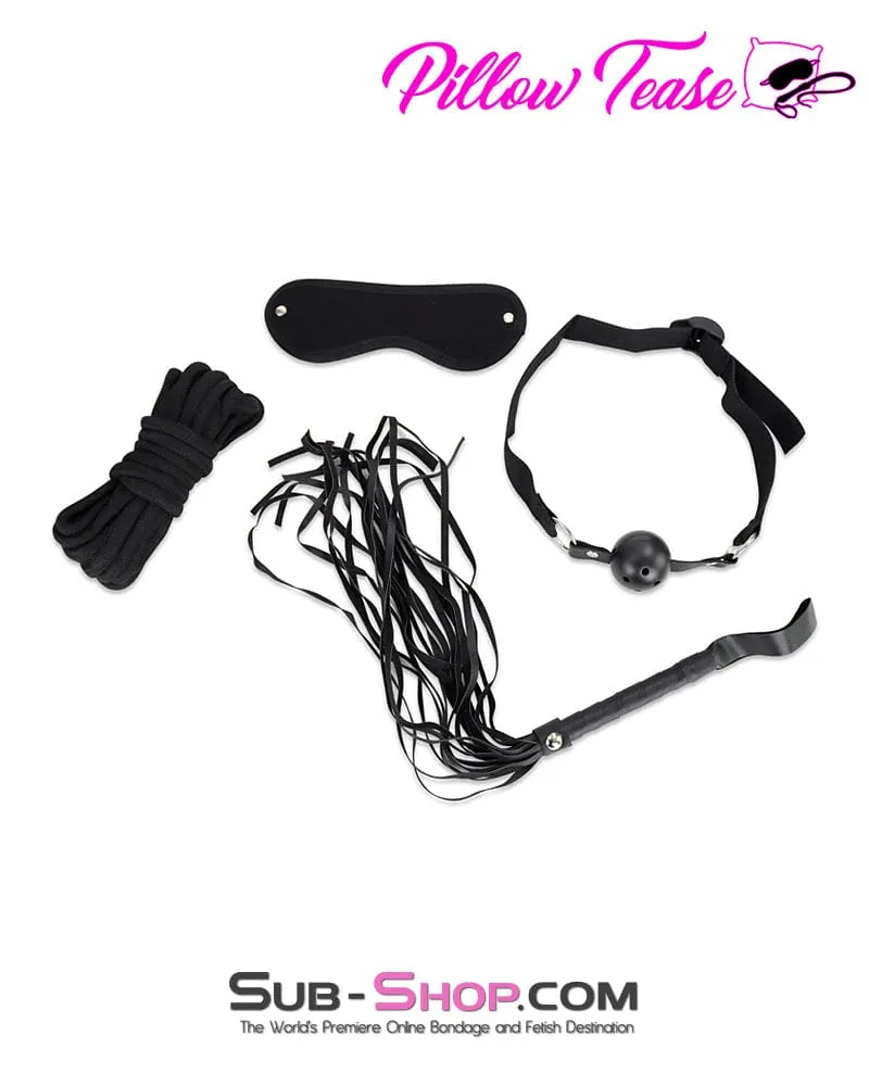 7908DL      8 Piece Black Total Bondage Kit - MEGA Deal
