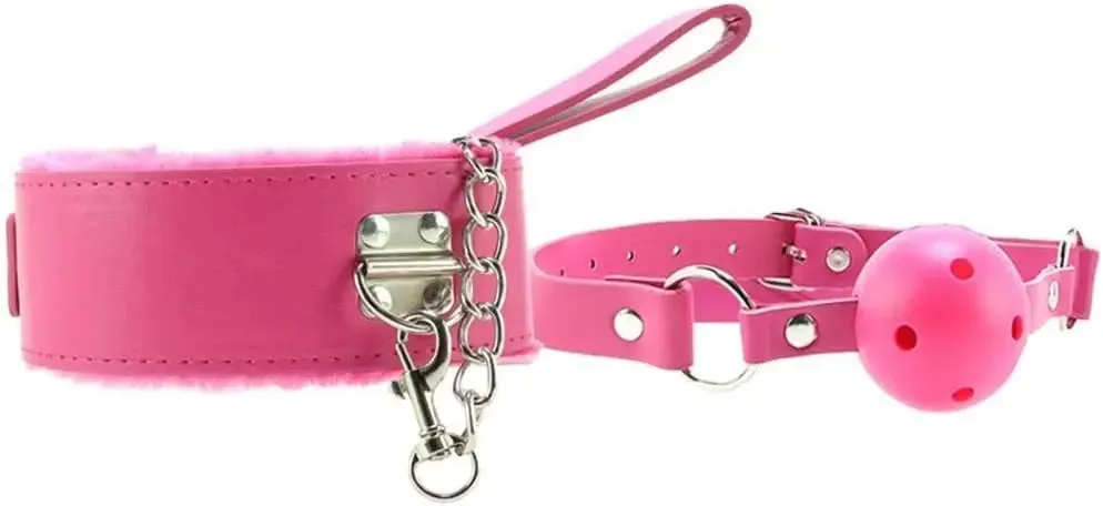 8-Piece Introductory Bondage Kit Pink