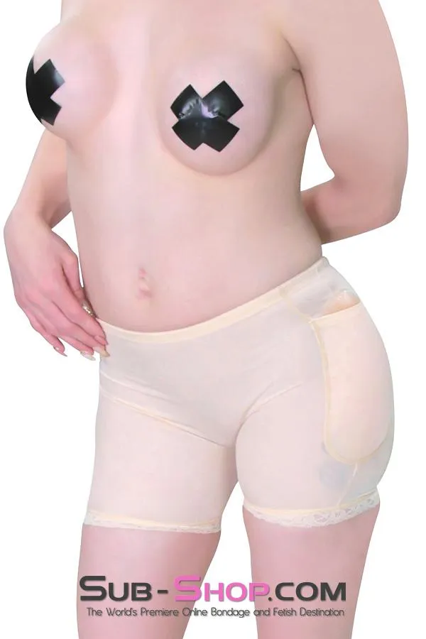 9073R-SIS      Sissy Perfect Booty Hip & Butt Enhancers with Shaper Man Panties. Sissy Submissive Size Large