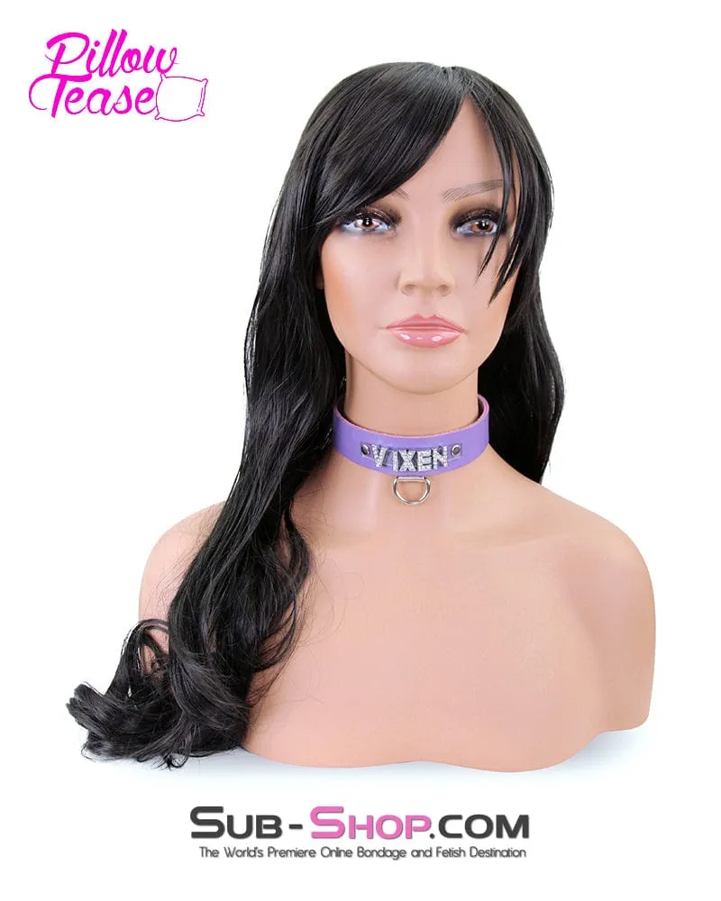 9953RS-SIS      Sissy Dominatrix Long Black Wig