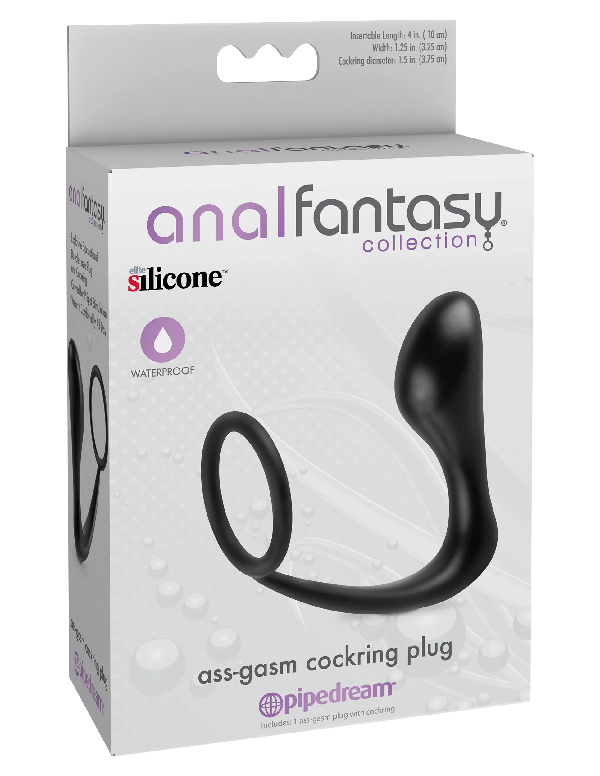 Anal Fantasy Collection - Ass-Gasm® Cockring Plug