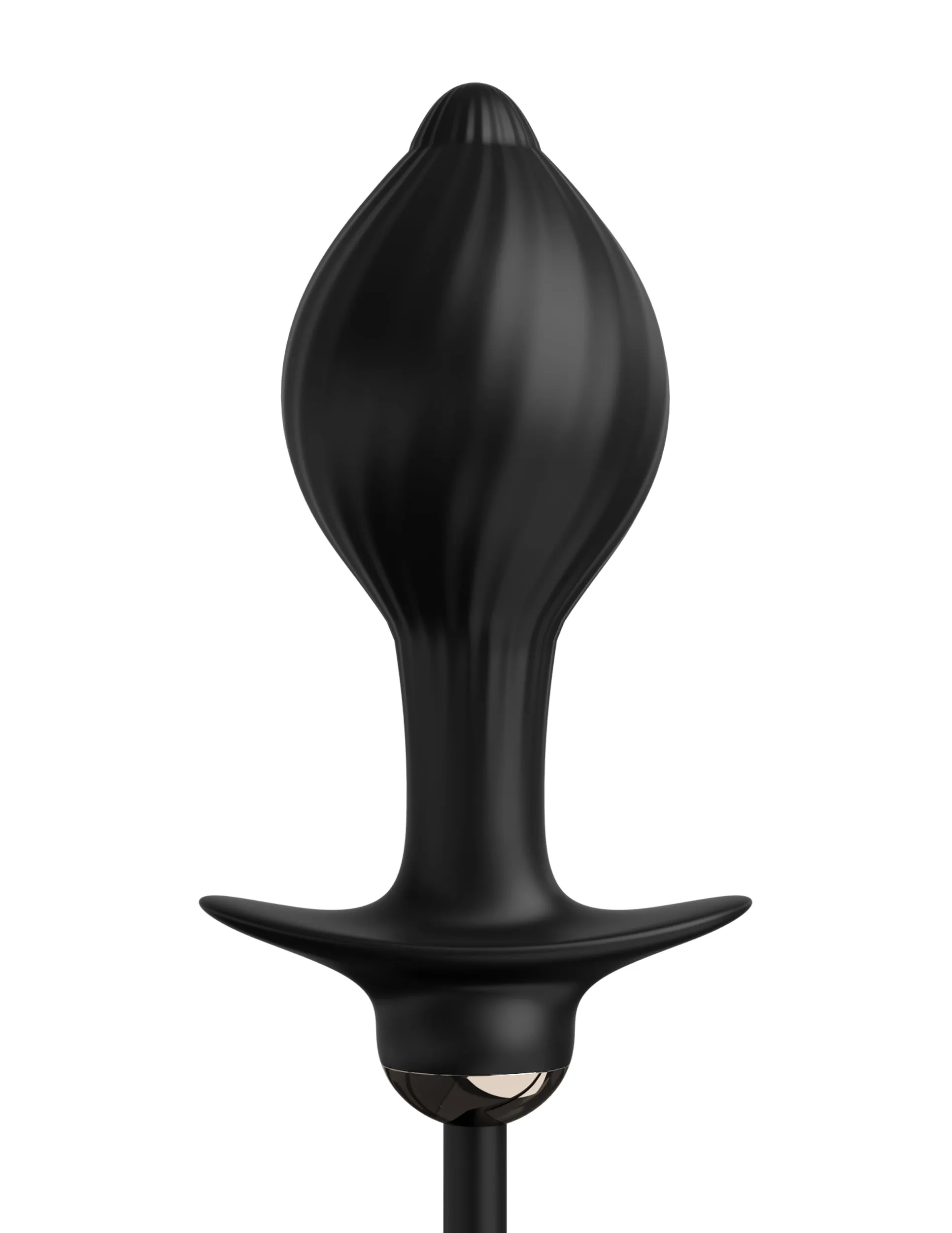 Auto-Throb Inflatable Vibrating Plug