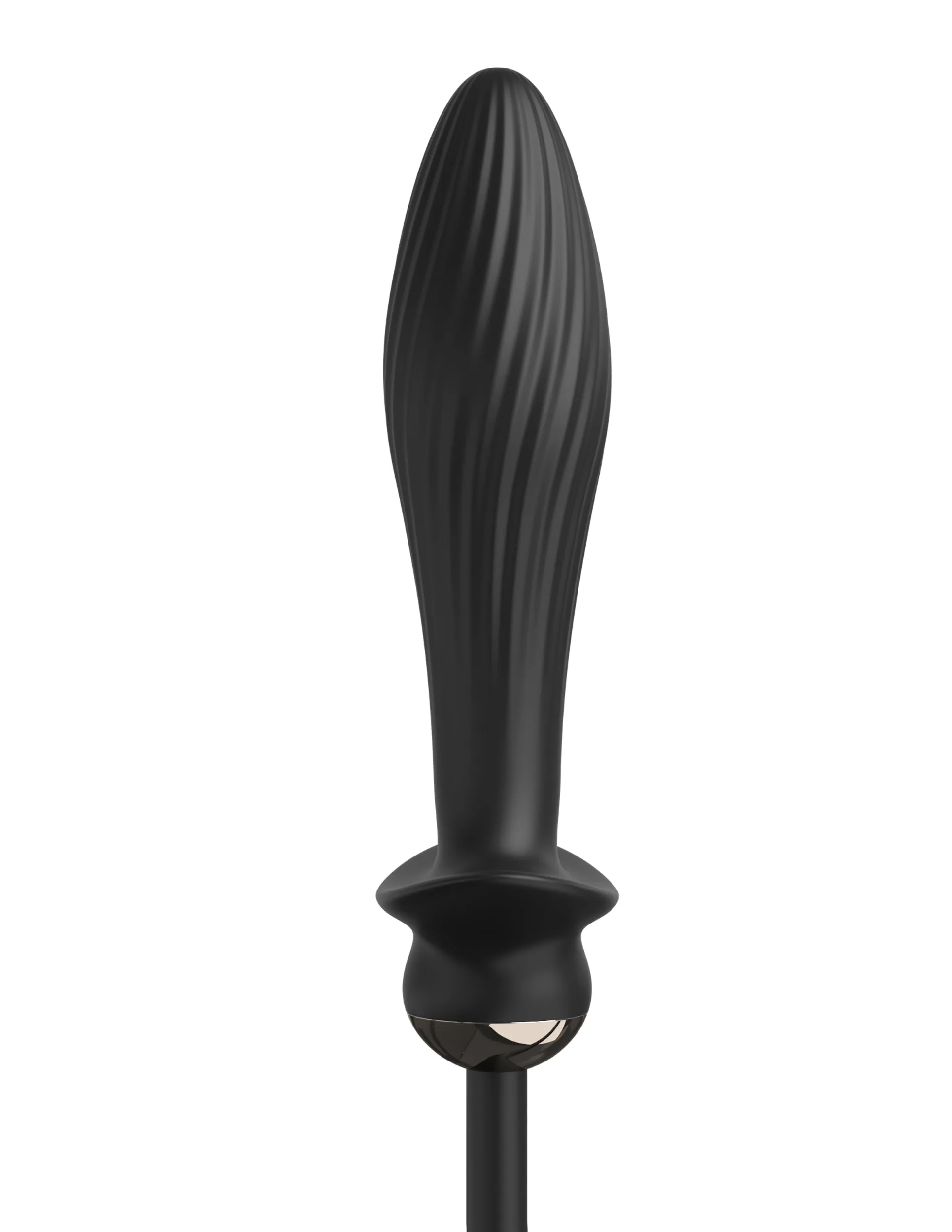 Auto-Throb Inflatable Vibrating Plug