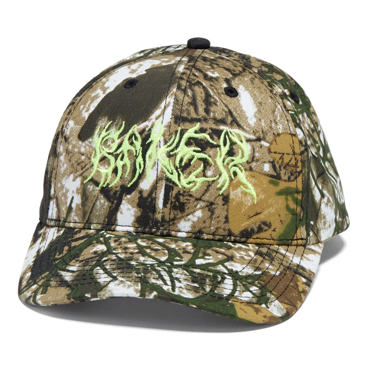 Baker Dark Wood Snapback Hat - Camo