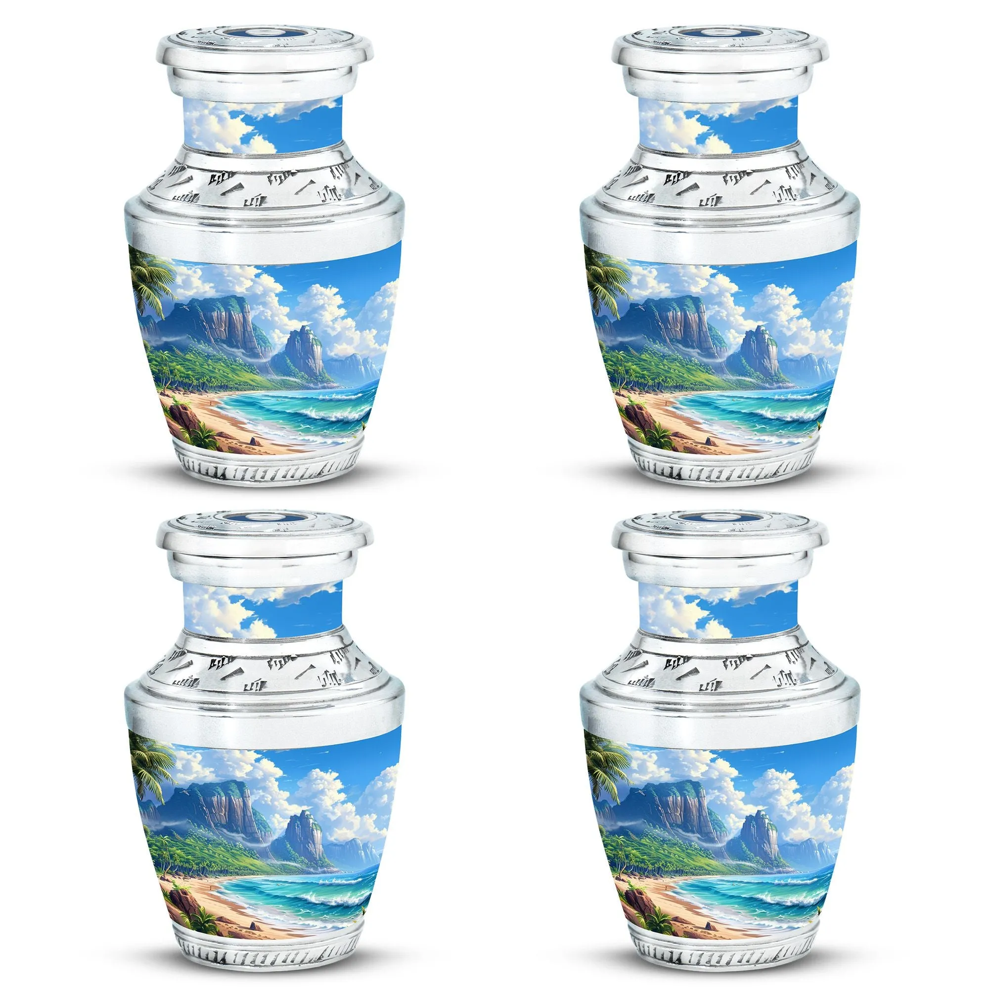 Beach Cremation Urns For Ashes Adult Male Large Memorial & Funeral Urn
