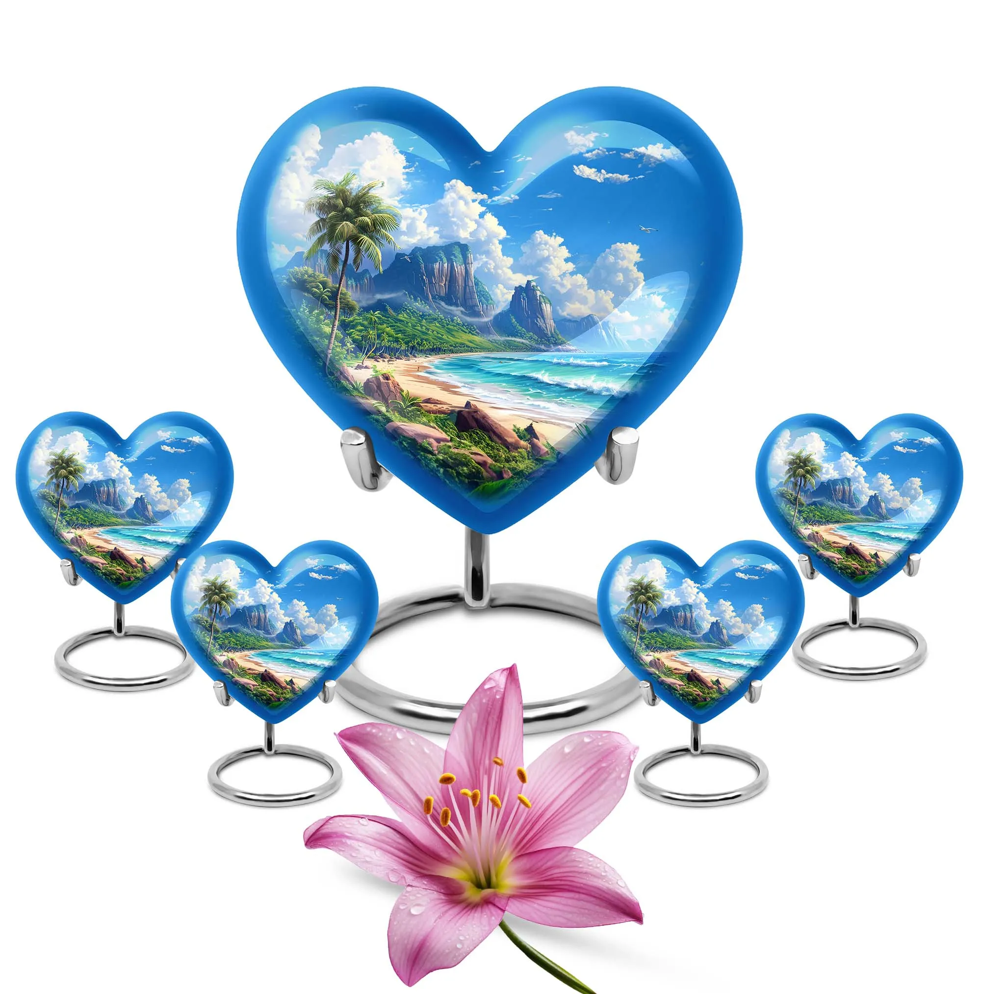 Beach Cremation Urns For Ashes Adult Male Large Memorial & Funeral Urn