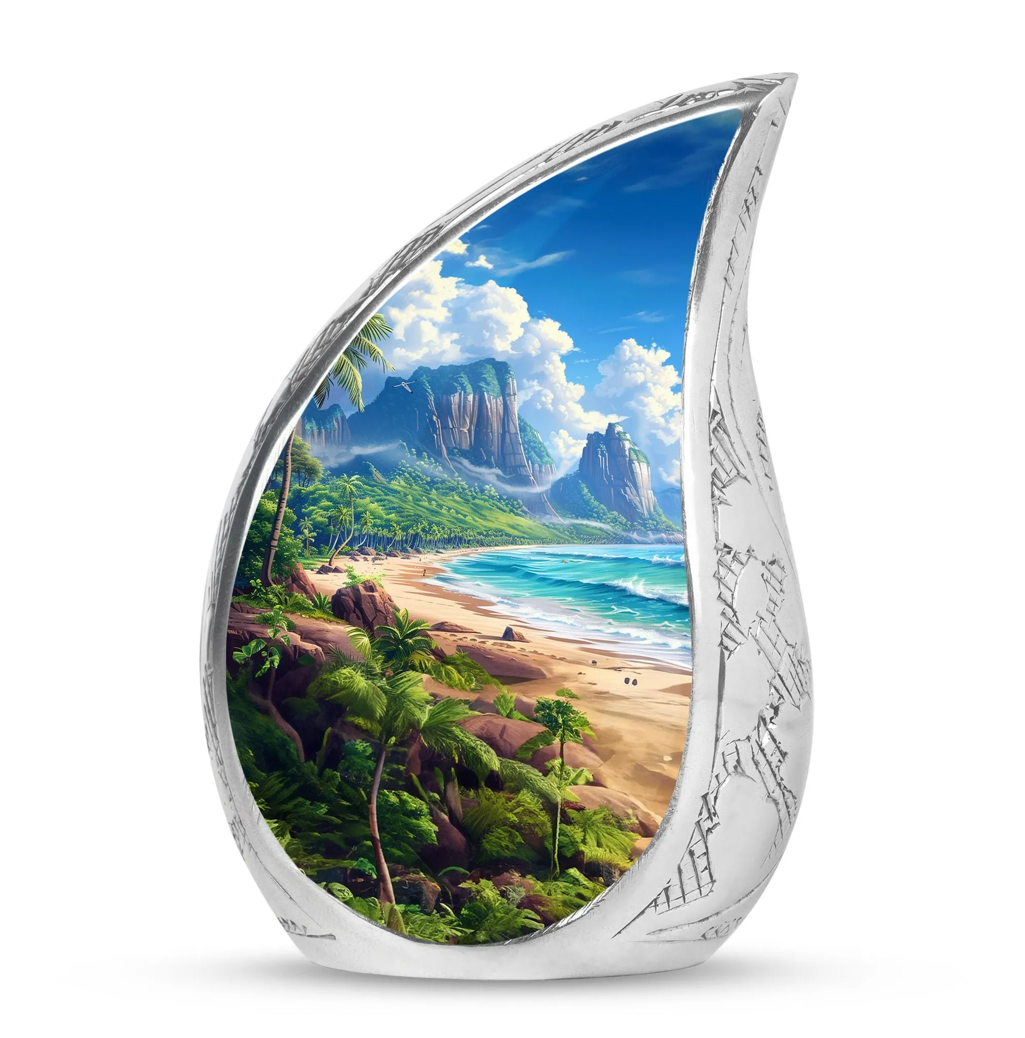 Beach Cremation Urns For Ashes Adult Male Large Memorial & Funeral Urn