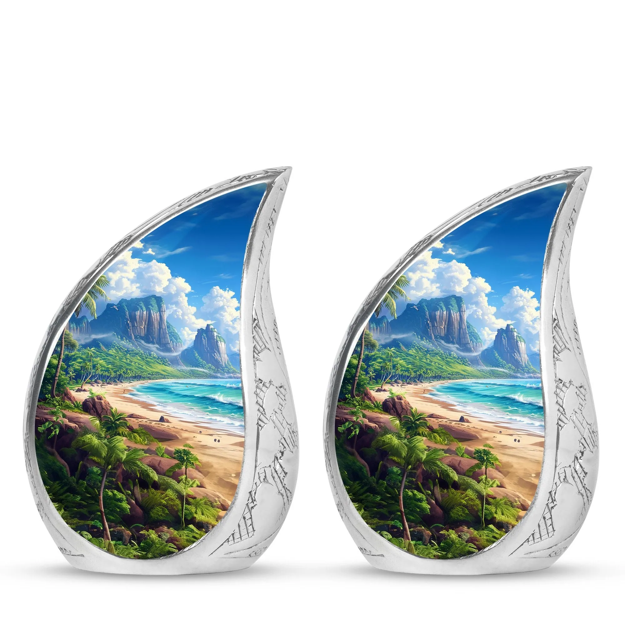 Beach Cremation Urns For Ashes Adult Male Large Memorial & Funeral Urn