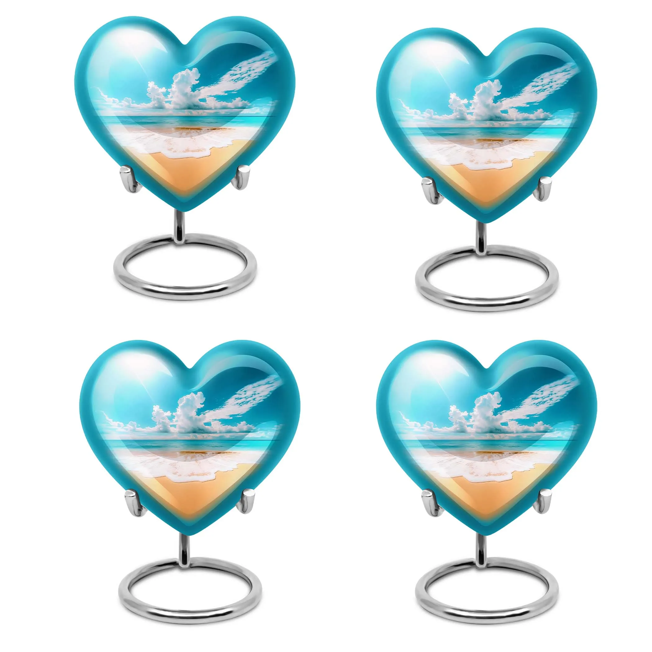 Beach Small Urns For Human Ashes Adult Female Memorial & Funeral Urn