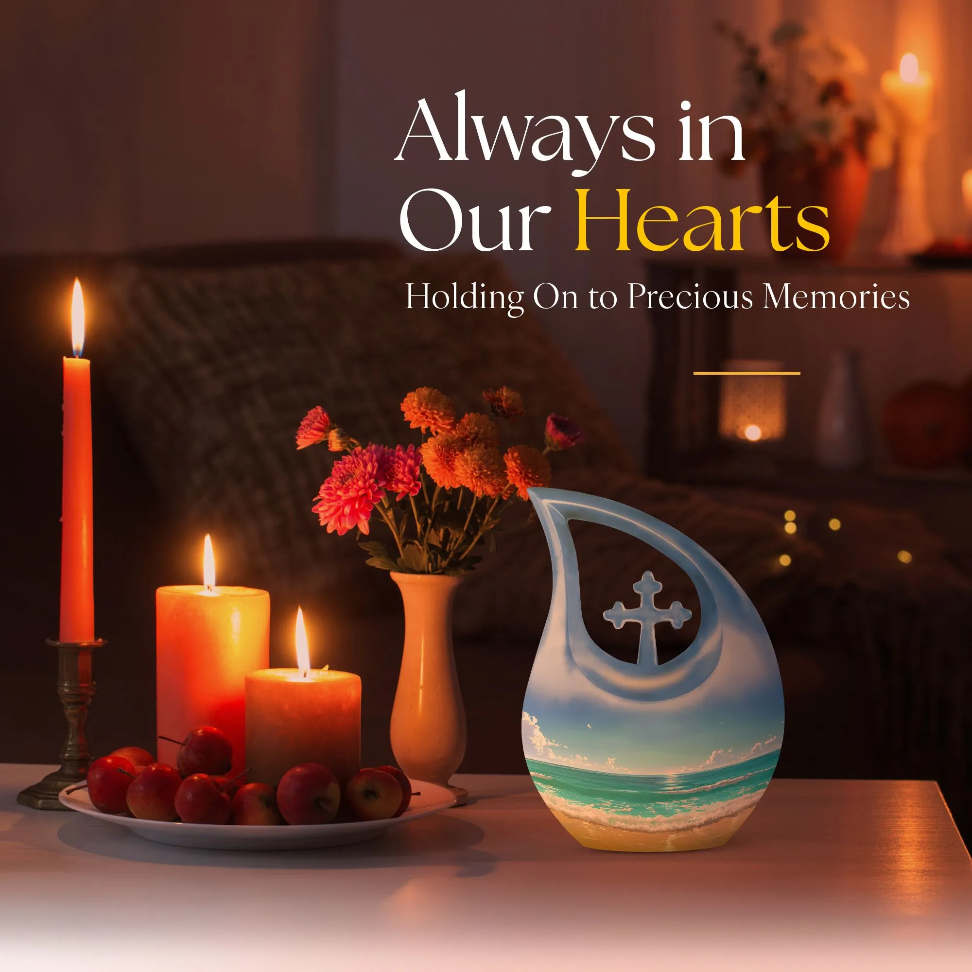 Beach Urn: Small, Affordable Cremation Keepsakes for Peaceful Memorials