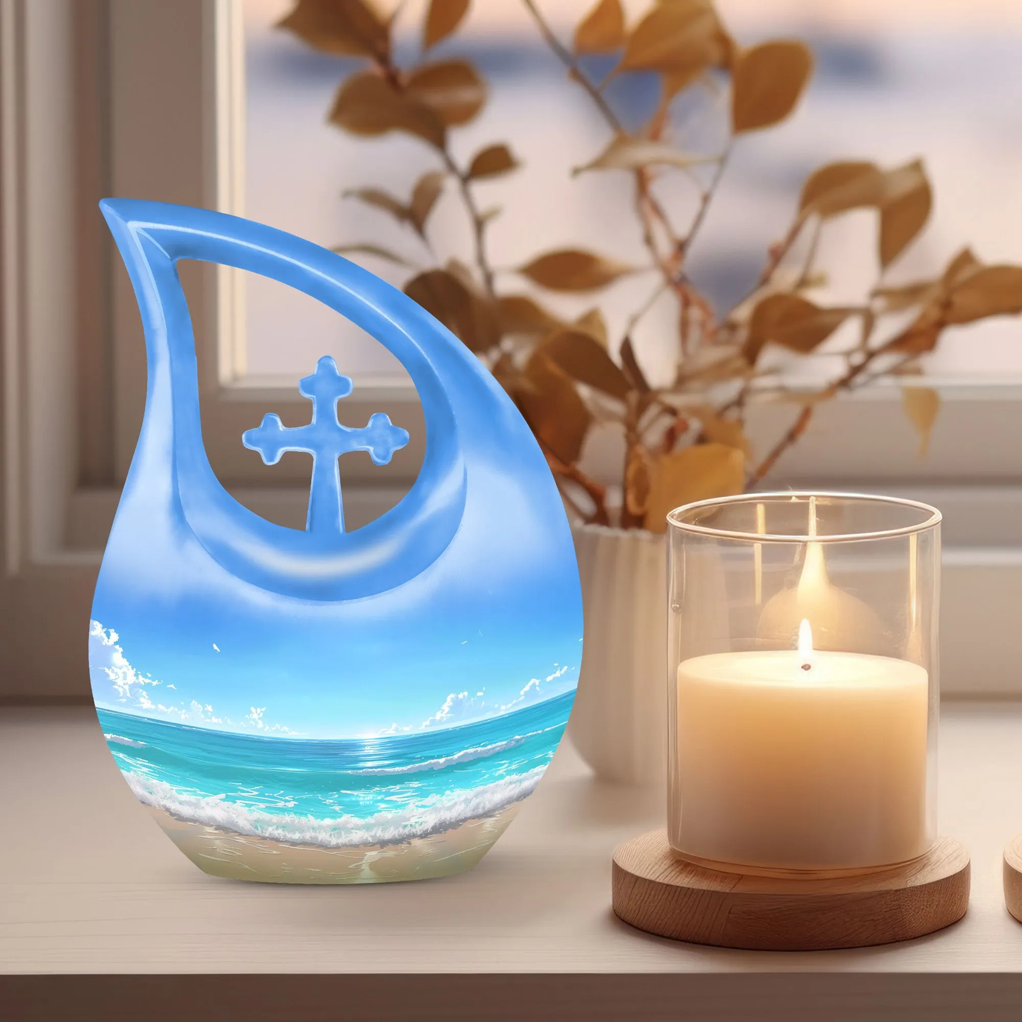 Beach Urn: Small, Affordable Cremation Keepsakes for Peaceful Memorials