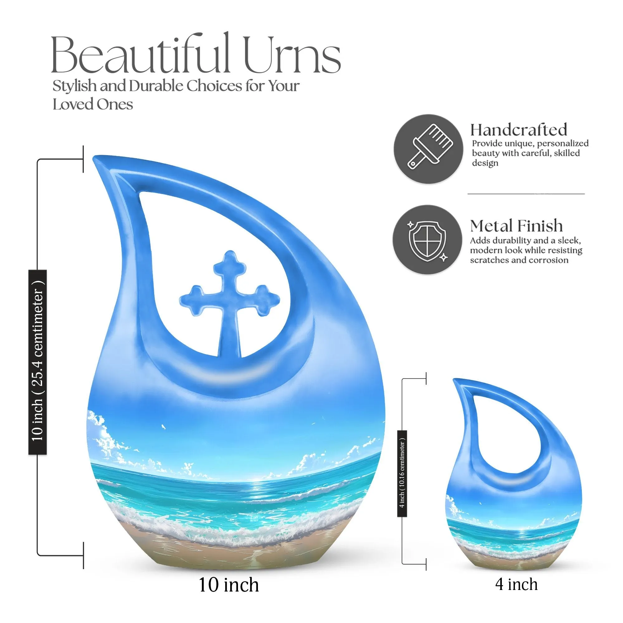 Beach Urn: Small, Affordable Cremation Keepsakes for Peaceful Memorials