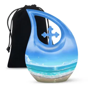Beach Urn: Small, Affordable Cremation Keepsakes for Peaceful Memorials