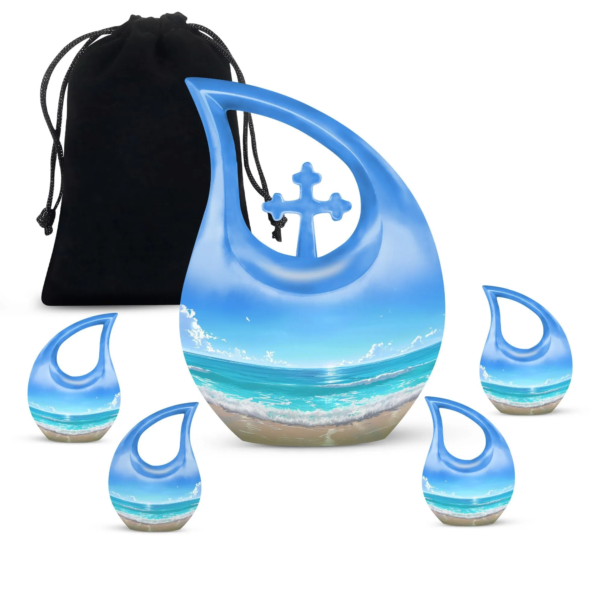 Beach Urn: Small, Affordable Cremation Keepsakes for Peaceful Memorials