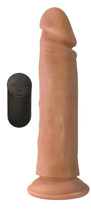 Big Shot 9 Wireless Vibrating Silicone Dildo
