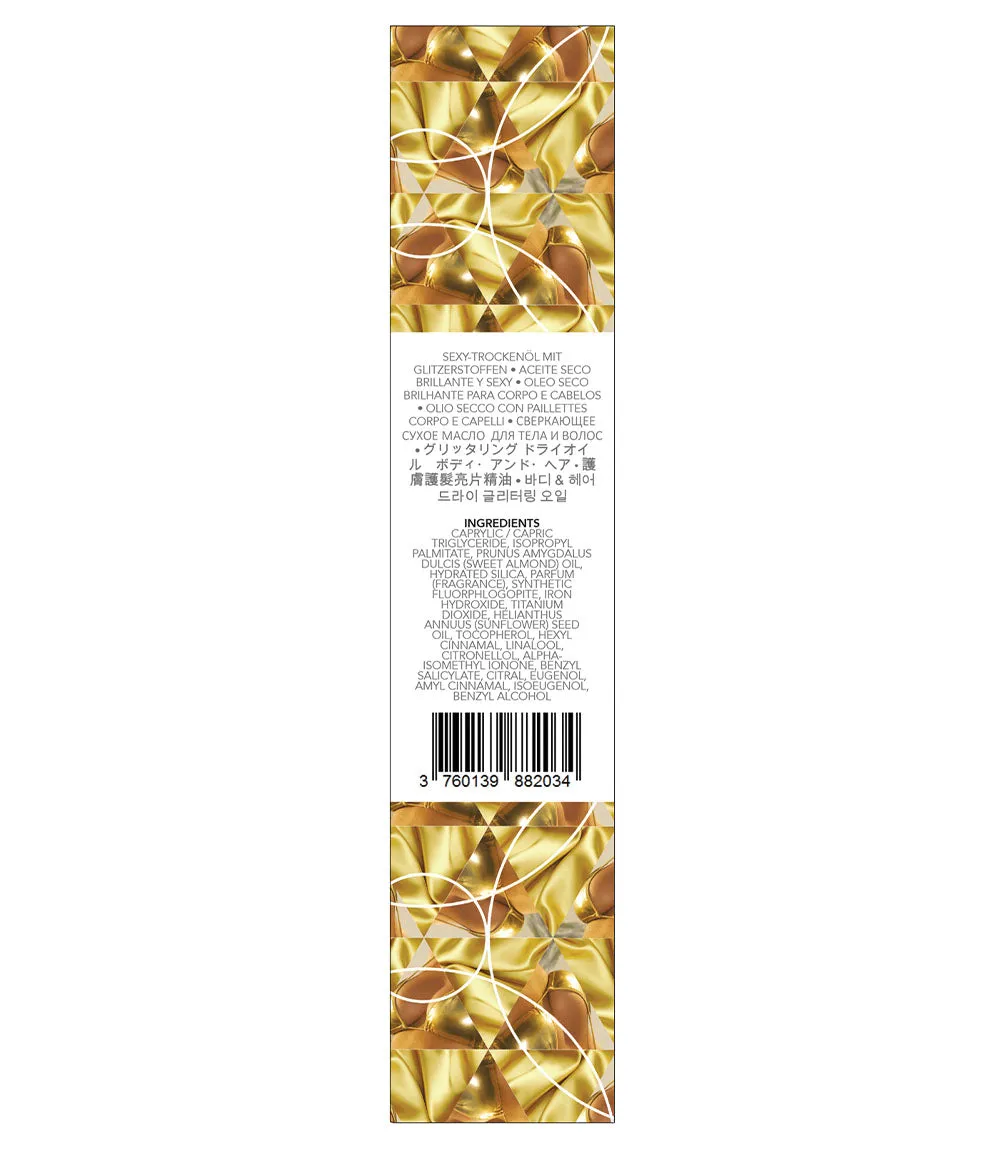 Biodegradable Glitter Beauty Glam Oil