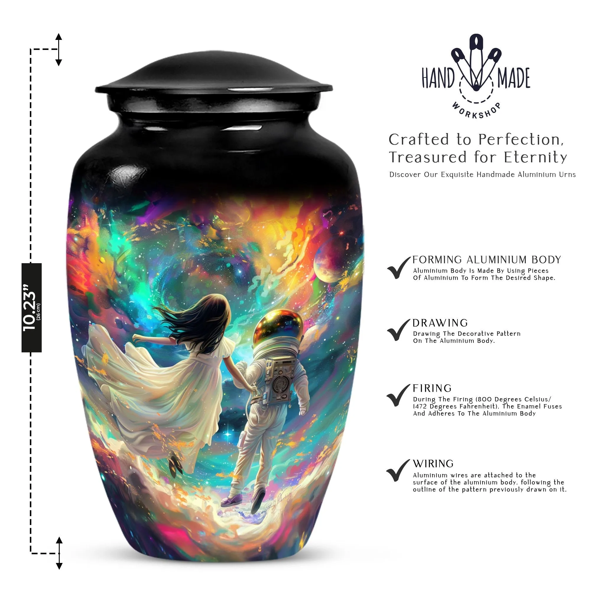 Brother and Sister Cremation Keepsake for Ashes Memorial Urn