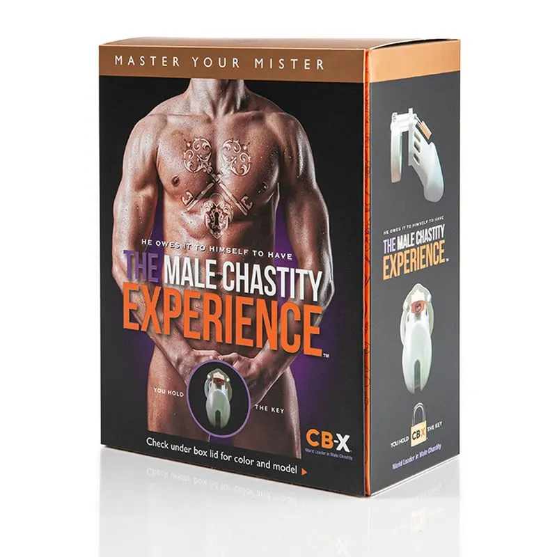 CB-X Cockcage CB-6000 Clear Male Penis Chastity Kit Black