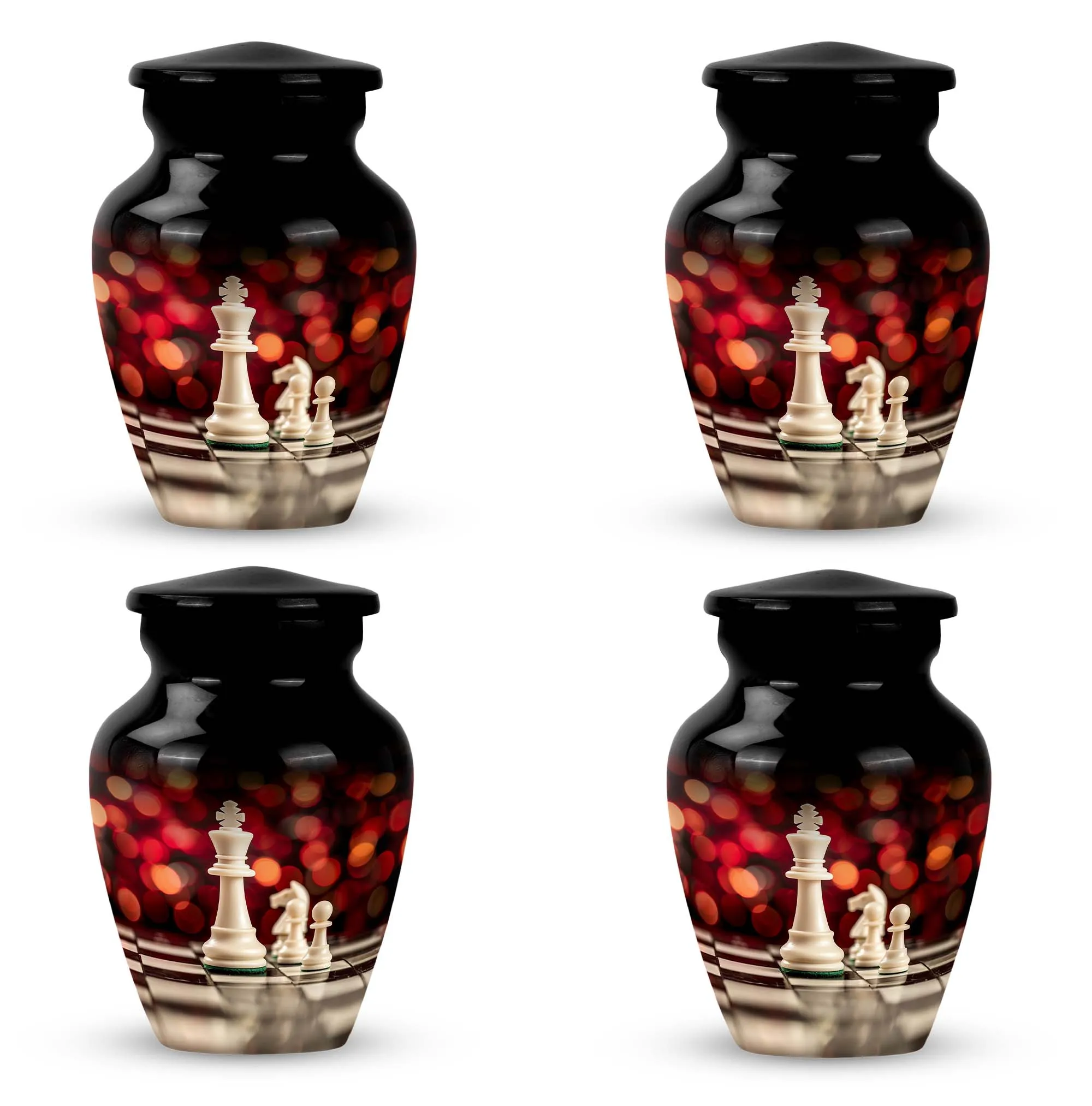 Chess Urn Tribute:  Cremation Hold for Adult Male Remembrance