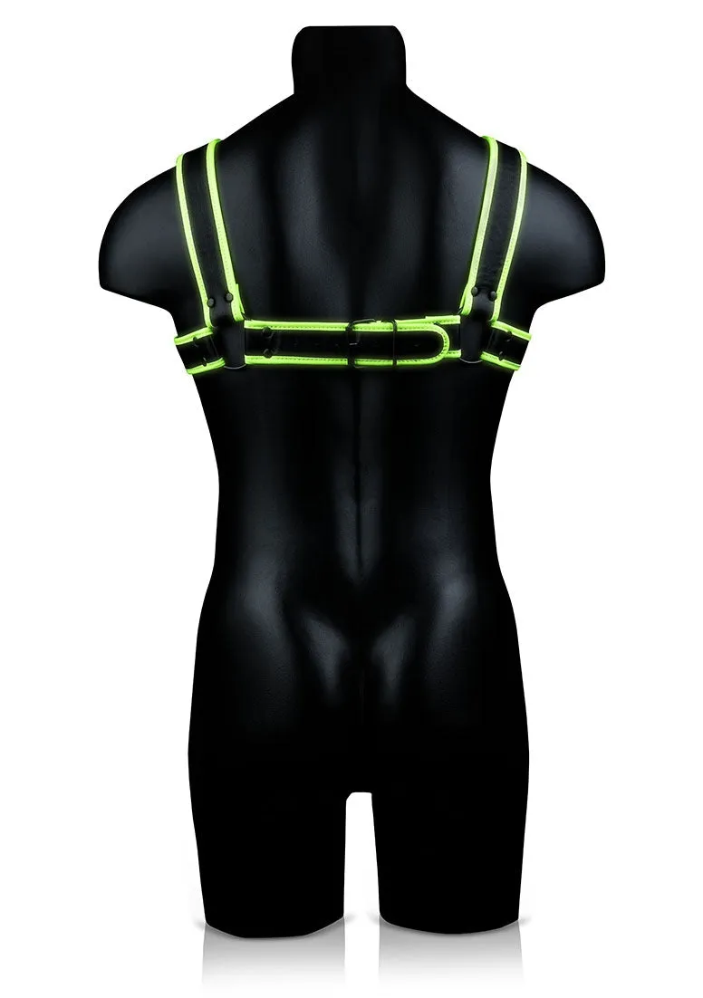 Chest Bulldog Harness - Glow In The Dark